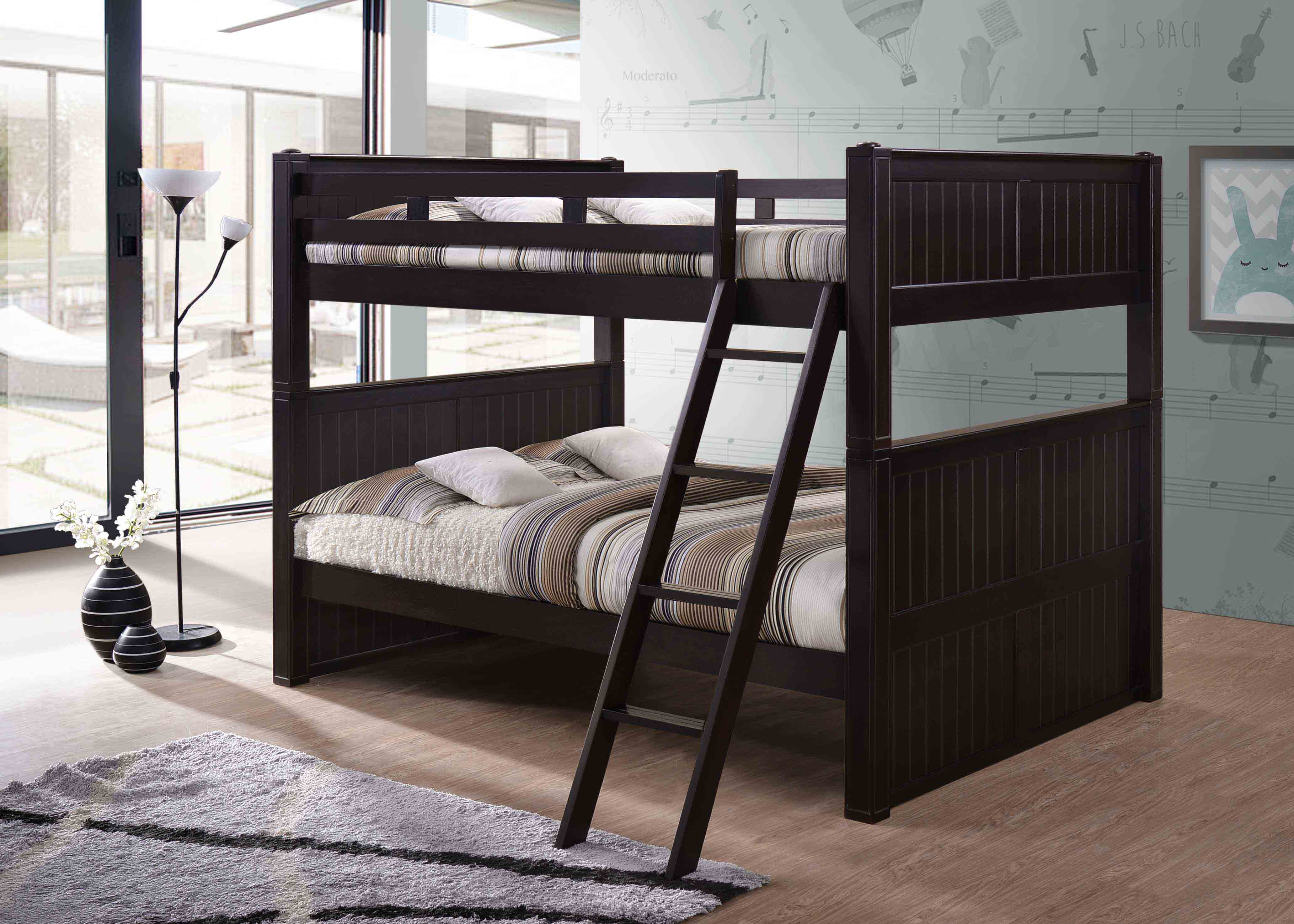 queen single bunk bed